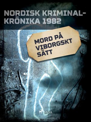 cover image of Mord på viborgskt sätt